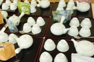 中学校での嬉野茶 食育教室
